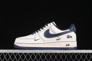 Nike Air Force 1'07 Low Collaboration Blue Air Force 1 Low Top Casual Skate Shoes HH7518-061