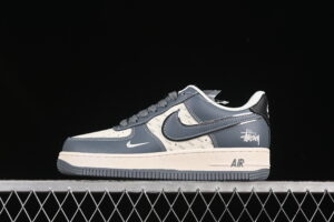 Nike Air Force 1'07 Low Collaboration Grey Black Air Force 1 Low Top Casual Skate Shoes XS1958-553