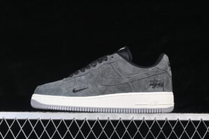 Nike Air Force 1'07 Low Collaboration Grey White Air Force 1 Low Top Casual Skate Shoes DV5477-401