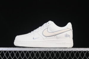 Nike Air Force 1'07 Low Collaboration Cream Air Force 1 Low Top Casual Skate Shoes CS5288-034