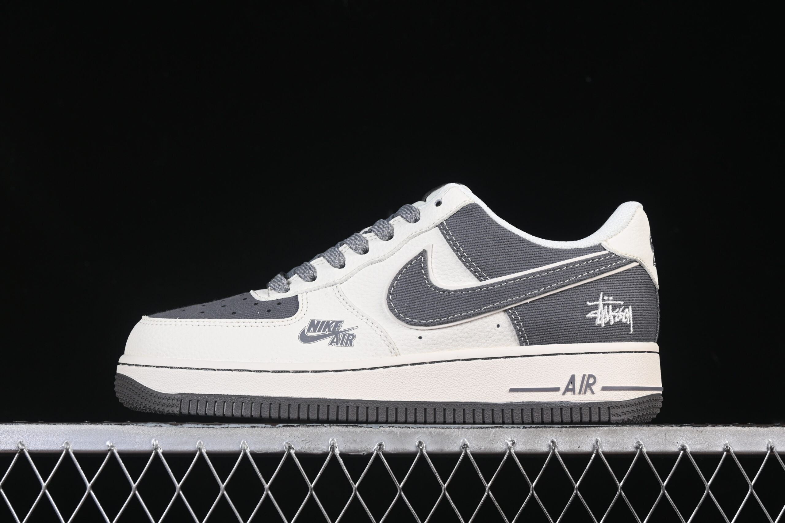 Nike Air Force 1'07 Low Collaboration Cream Grey Air Force 1 Low Top Casual Skate Shoes JP8028-011