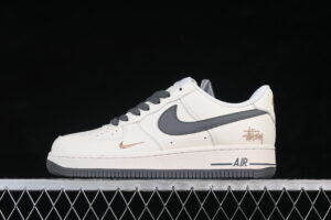 Nike Air Force 1'07 Low Collaboration Cream Grey Air Force 1 Low Top Casual Skate Shoes XX3168-223