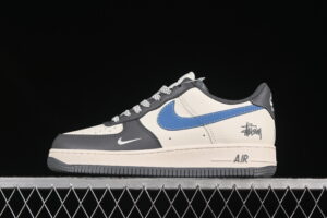 Nike Air Force 1'07 Low Collaboration Cream Grey Blue Air Force 1 Low Top Casual Skate Shoes XS1958-574