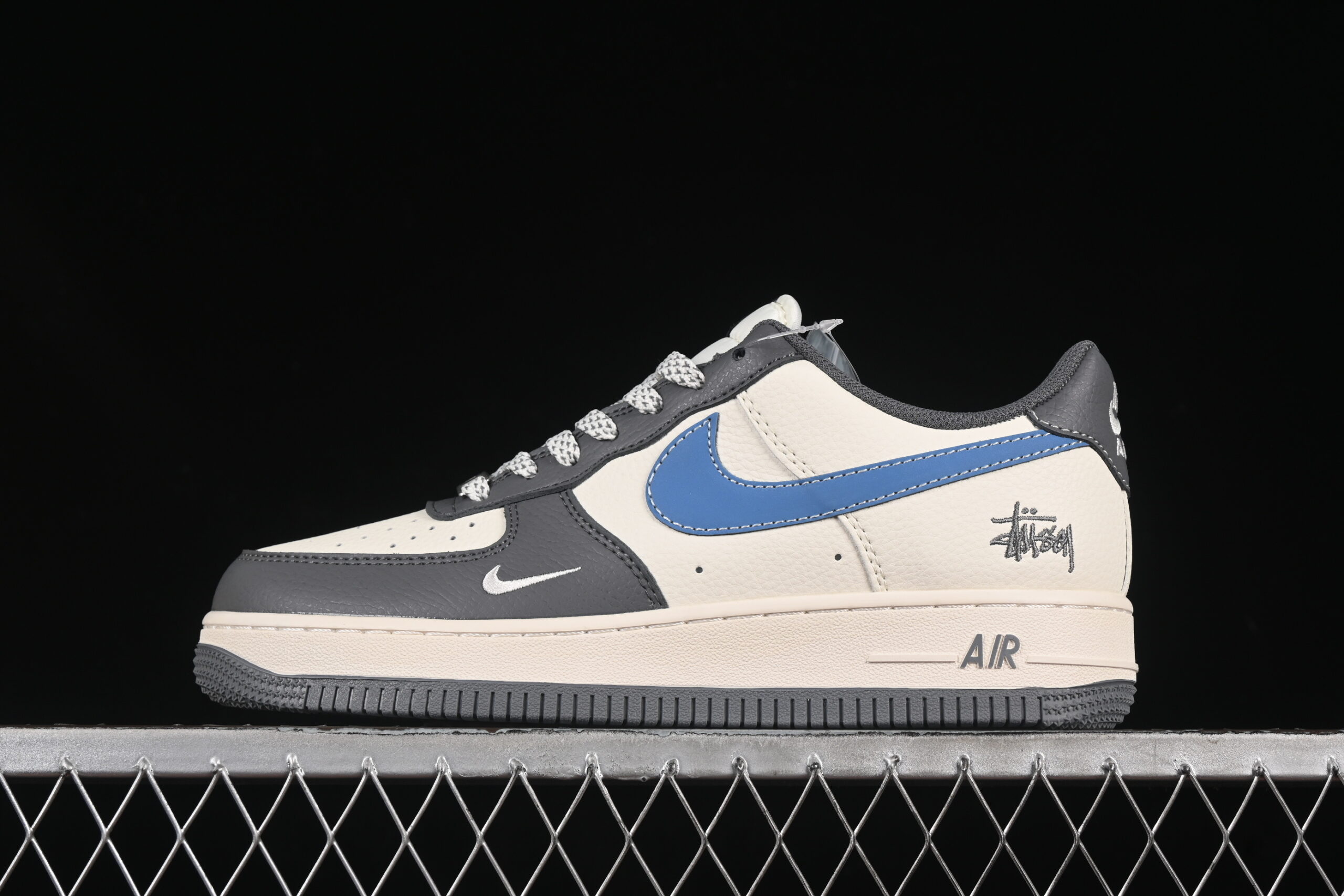 Nike Air Force 1'07 Low Collaboration Cream Grey Blue Air Force 1 Low Top Casual Skate Shoes XS1958-574