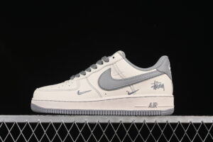 Nike Air Force 1'07 Low Collaboration Cream Grey Air Force 1 Low Top Casual Skate Shoes HH7518-060