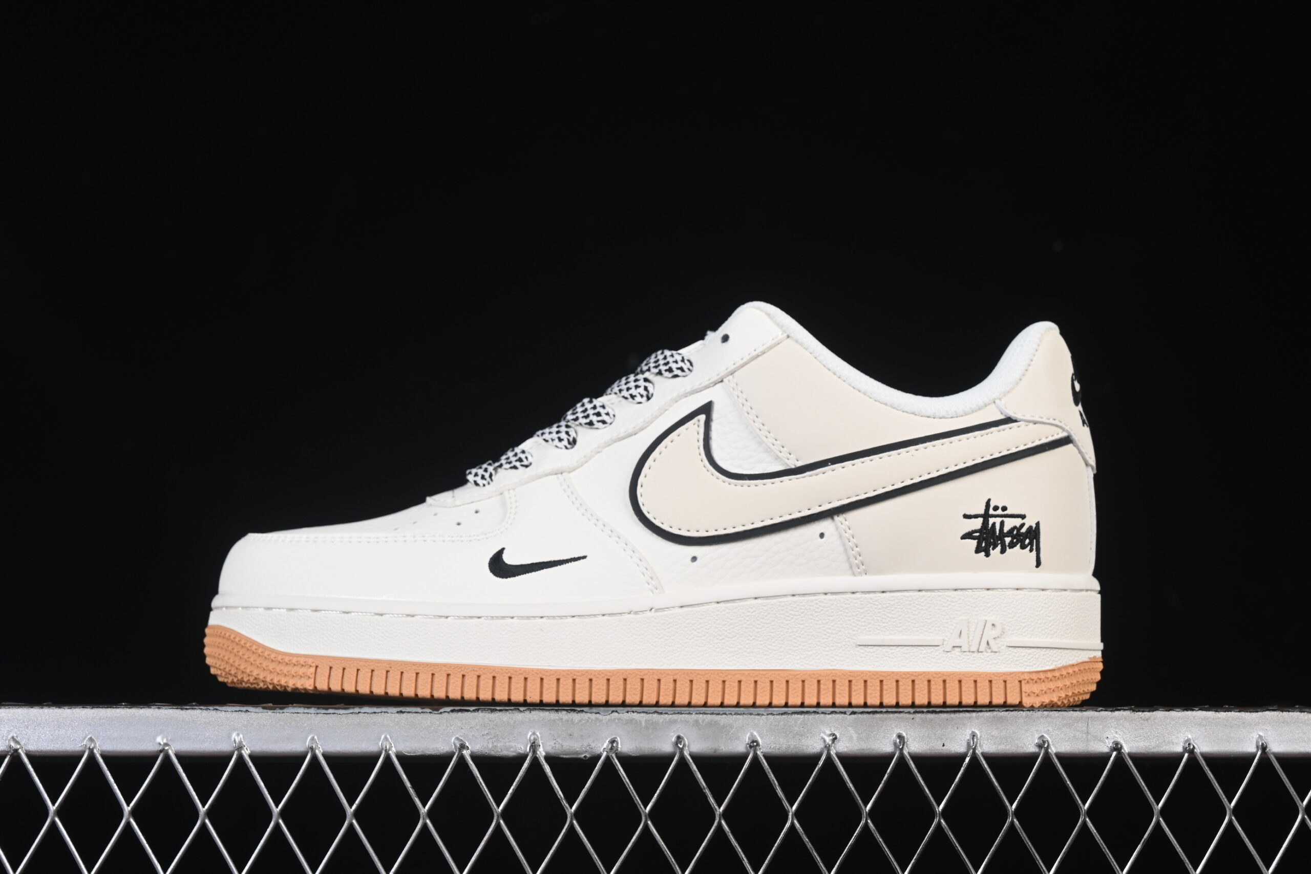 Nike Air Force 1'07 Low Collaboration Cream White Air Force 1 Low Top Casual Skate Shoes CS5288-055