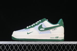 Nike Air Force 1'07 Low Collaboration Cream Green Air Force 1 Low Top Casual Skate Shoes DD1982-305