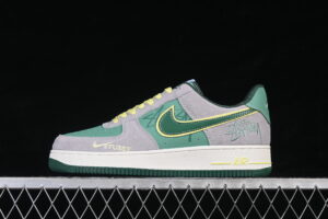 Nike Air Force 1'07 Low Collaboration Green Grey Air Force 1 Low Top Casual Skate Shoes SS1979-007