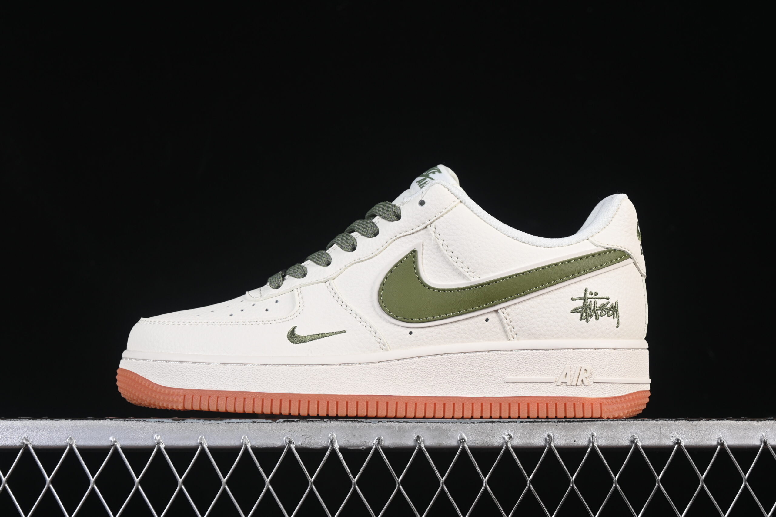 Nike Air Force 1'07 Low Collaboration Green Air Force 1 Low Top Casual Skate Shoes XX3168-127