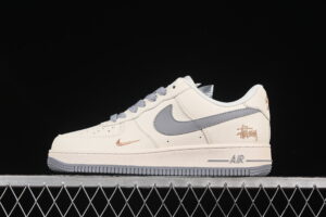 Nike Air Force 1'07 Low Collaboration Grey Air Force 1 Low Top Casual Skate Shoes XX3168-150