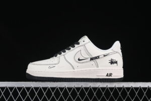 Nike Air Force 1'07 Low Collaboration Black Nike Air Force 1 Low Top Casual Skate Shoes HH7518-062