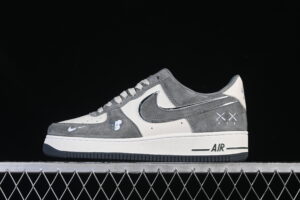 Nike Air Force 1'07 Low Collaboration Grey Air Force 1 Low Top Casual Skate Shoes SY1388-004