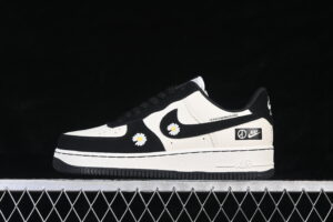 Nike Air Force 1'07 Low Collaboration Cream Black Air Force 1 Low Top Casual Skate Shoes LD1999-002