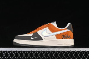 Nike Air Force 1'07 Low Brown Grey Air Force 1 Low Top Casual Skate Shoes NH0601-530