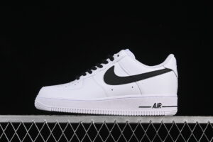 Nike Air Force 1'07 Low White Black Air Force 1 Low Top Casual Skate Shoes ZH0316-072
