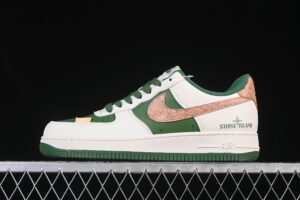 Nike Air Force 1'07 Low Collaboration Cream Green Air Force 1 Low Top Casual Skate Shoes JP8028-010