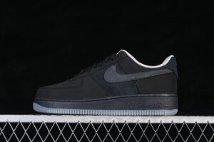 Nike Air Force 1'07 Low Black Air Force 1 Low Top Casual Skate Shoes IQ9791-001