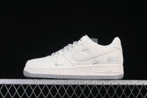 Nike Air Force 1'07 Low Cream Grey Star Pattern Air Force 1 Low Top Casual Skate Shoes Glitter XX3168-185