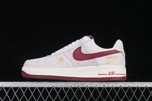 Nike Air Force 1'07 Low Cream Grey Suede Air Force 1 Low Top Casual Skate Shoes DD1982-342