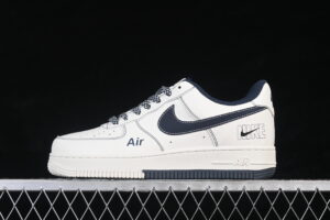 Nike Air Force 1'07 Low Cream White Black Air Force 1 Low Top Casual Skate Shoes MM3399-816