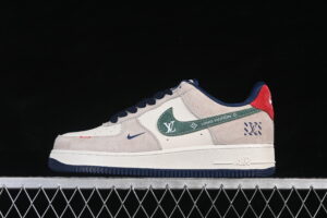 Nike Air Force 1'07 Low Cream White Grey Air Force 1 Low Top Casual Skate Shoes BK1916-001