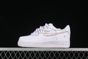Nike Air Force 1'07 Low Purple Air Force 1 Low Top Casual Skate Shoes DH9999-556