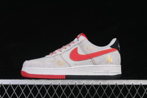 Nike Air Force 1'07 Low Red Limited Air Force 1 Low Top Casual Skate Shoes Year of the Horse HT5088-629