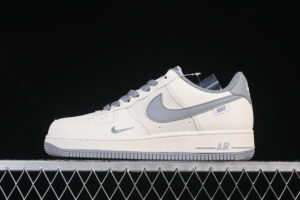 Nike Air Force 1'07 Low Nike Classic Grey Air Force 1 Low Top Casual Skate Shoes SM6668-106