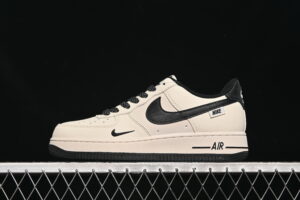 Nike Air Force 1'07 Low Nike Classic Black Air Force 1 Casual Skate Shoes Custom SM6668-105