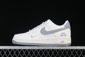Nike Air Force 1'07 Low Nike Grey Air Force 1 Low Top Casual Skate Shoes CS5288-041