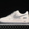 Nike Air Force 1'07 Low Nike Collaboration Cream Grey Air Force 1 Low Top Casual Skate Shoes HH7518-070