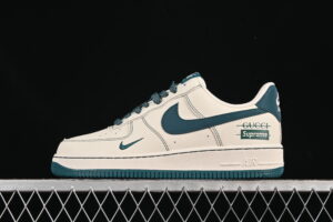 Nike Air Force 1'07 Low Collaboration Blue Air Force 1 Low Top Casual Skate Shoes KJ1688-005