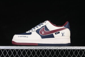 Nike Air Force 1'07 Low Collaboration Blue Red Air Force 1 Low Top Casual Skate Shoes JP8028-069