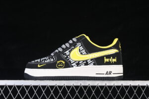 Nike Air Force 1'07 Low Collaboration Yellow Low Top Casual Skate Shoes SY1388-012
