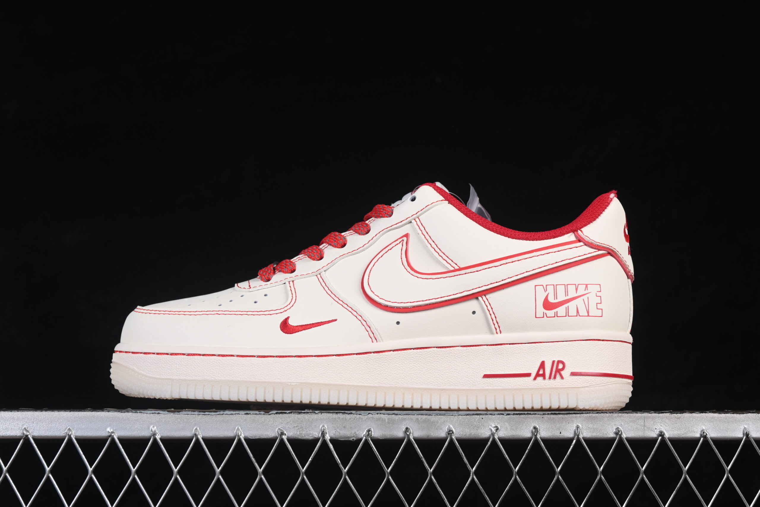 Nike Air Force 1'07 Low Collaboration Air Force 1 Low Top Casual Skate Shoes SM6668-132