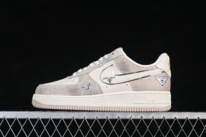 Nike Air Force 1'07 Low Collaboration Grey Air Force 1 Low Top Casual Skate Shoes XL1979-129