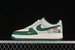 Nike Air Force 1'07 Low Collaboration Green Air Force 1 Low Top Casual Skate Shoes ZH2598-321
