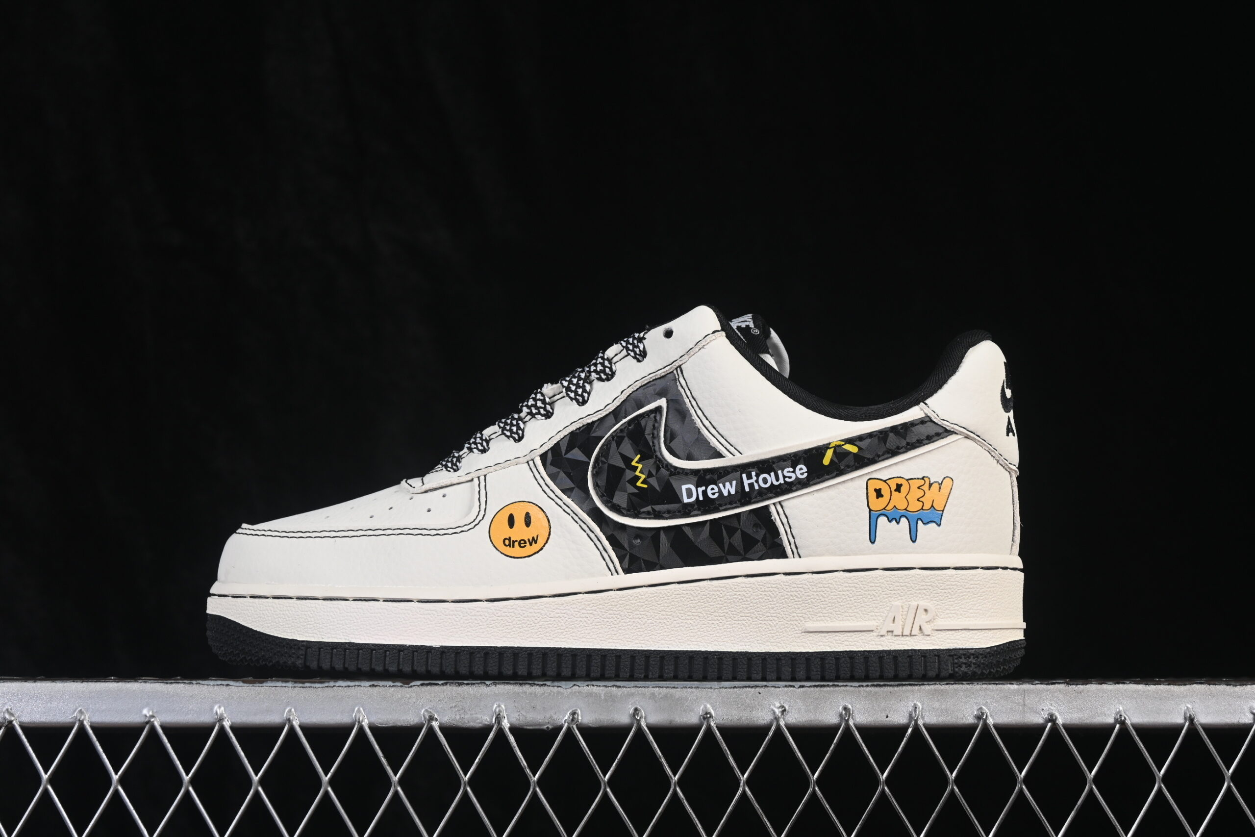 Nike Air Force 1'07 Low Collaboration Air Force 1 Low Top Casual Skate Shoes KD1688-008
