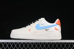 Nike Air Force 1'07 Low Collaboration Limited Air Force 1 Low Top Casual Skate Shoes Year of the Horse FV3694-100