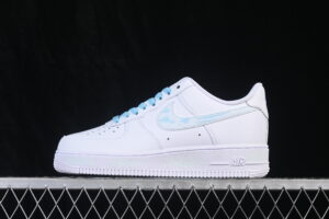 Nike Air Force 1'07 Low Blue Air Force 1 Low Top Casual Skate Shoes ZH0316-158