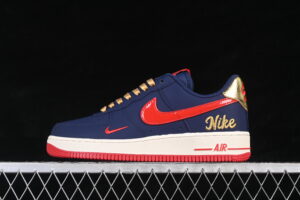 Nike Air Force 1'07 Low Blue Red Air Force 1 Low Top Casual Skate Shoes NH0601-529