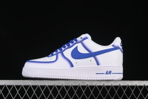 Nike Air Force 1'07 Low Blue Air Force 1 Low Top Casual Skate Shoes ZH0316-079