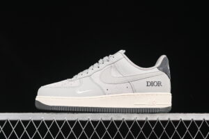 Nike Air Force 1'07 Low Collaboration Grey Air Force 1 Low Top Casual Skate Shoes DF0188-041