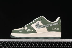 Nike Air Force 1'07 Low Collaboration Green Air Force 1 Low Top Casual Skate Shoes KK1988-081