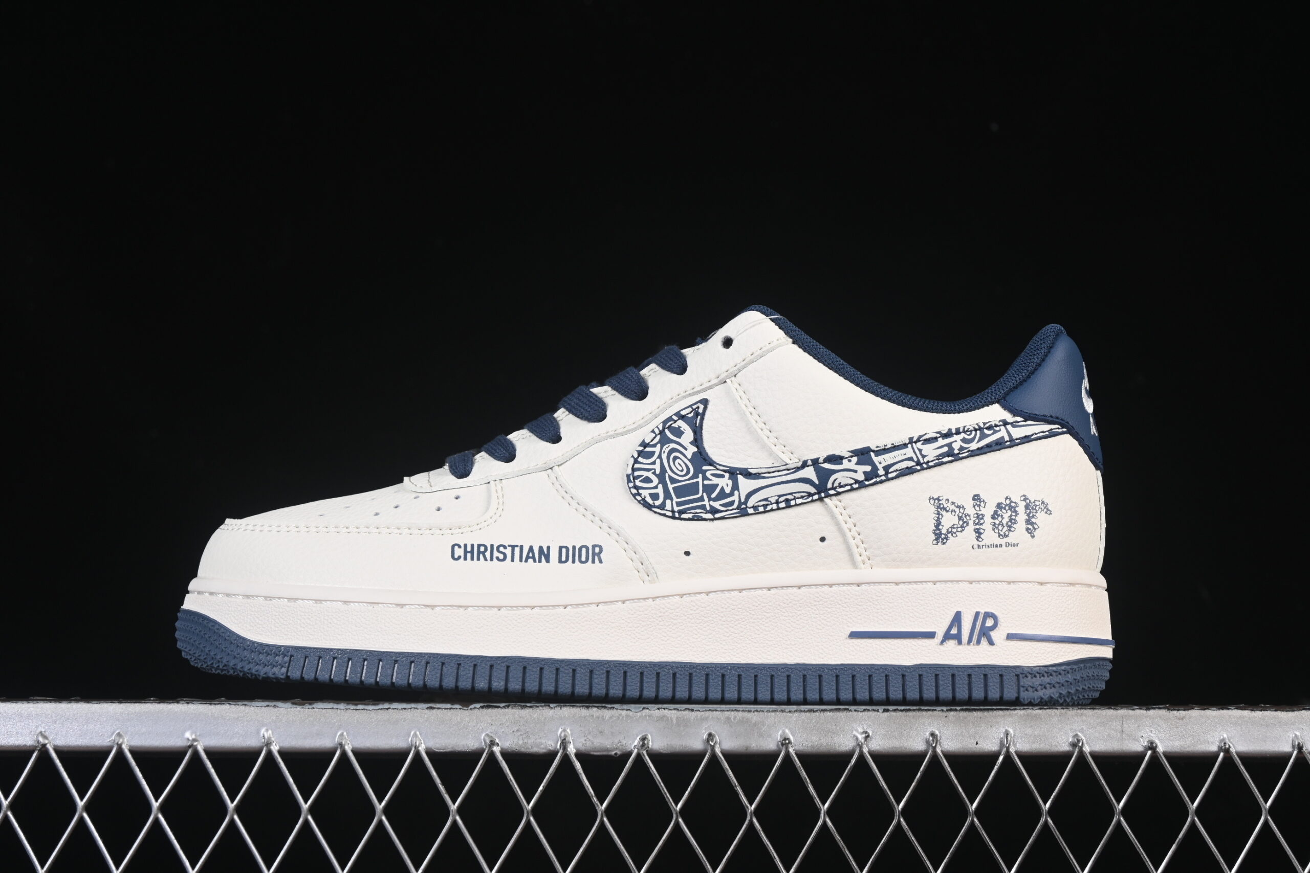 Nike Air Force 1'07 Low Collaboration Cream Air Force 1 Low Top Casual Skate Shoes XD2588-608