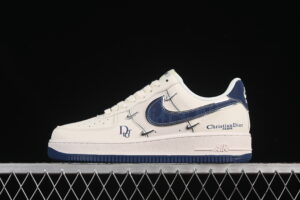Nike Air Force 1'07 Low Collaboration Blue Air Force 1 Low Top Casual Skate Shoes XS2869-001