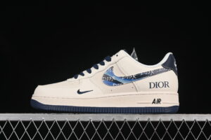 Nike Air Force 1'07 Low Collaboration Blue Air Force 1 Low Top Casual Skate Shoes XS1958-569