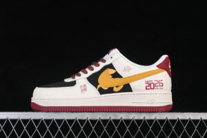 Nike Air Force 1'07 Low Red Air Force 1 Low Top Casual Skate Shoes JP2026-152