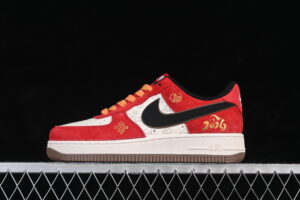 Nike Air Force 1'07 Low White Red Air Force 1 Low Top Casual Skate Shoes Year of the Horse JP2026-157