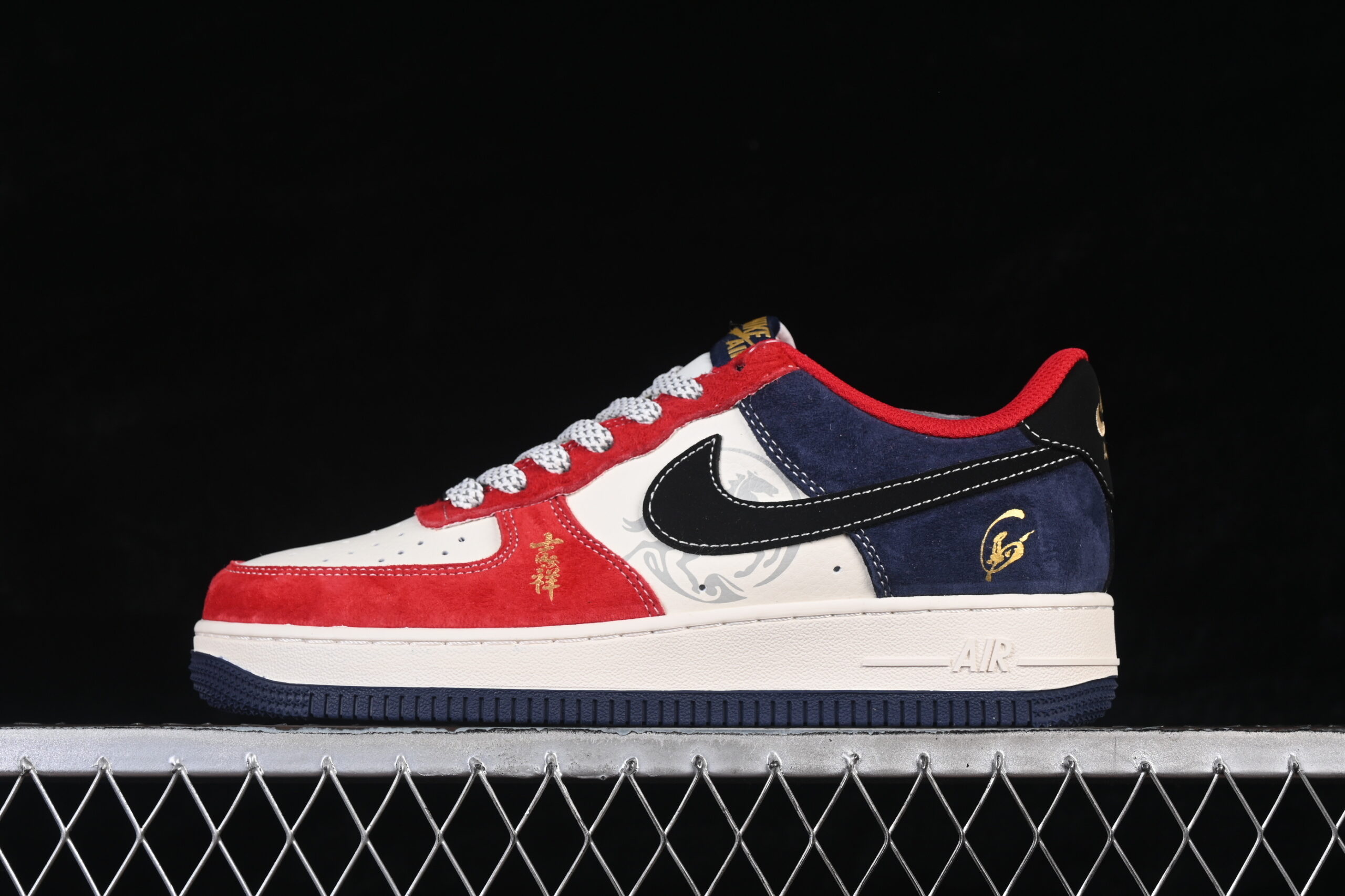 Nike Air Force 1'07 Low Red Air Force 1 Low Top Casual Skate Shoes Year of the Horse FC1688-265